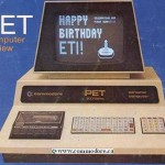 1977 Commodore announces that the PET (Personal Electronic Transactor)